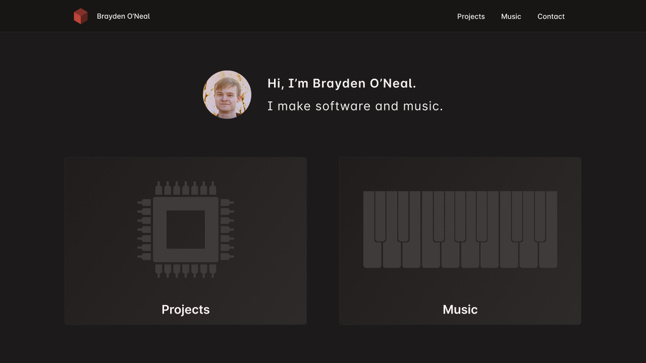 Personal website